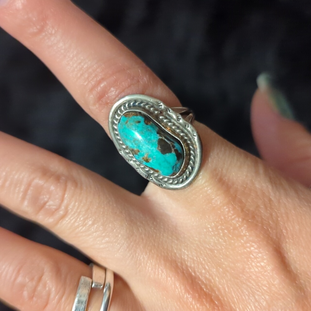 Vintage Sterling/Turquoise Ring